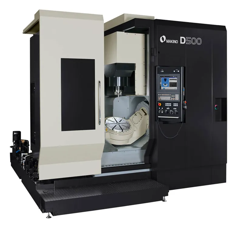 Makino D500, 5-axis machining centers