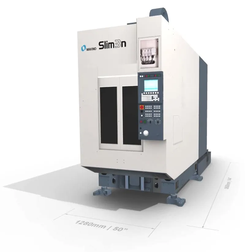 Makino Slim3n, vertical machining centers