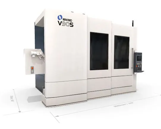 Makino V90S, 5-axis machining centers
